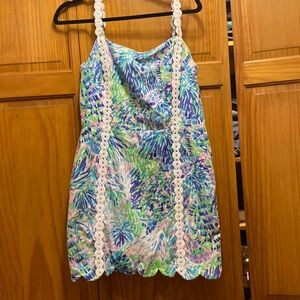 Lily Pulitzer romper. Amazing detail!!